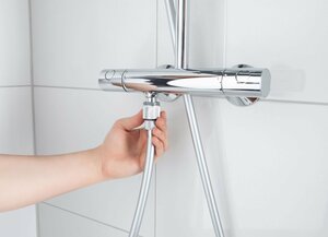 Dusch-Wassersparer einstellbar Bewusst leben ohne Kompromisse! Bis zu 50% Energie und Wasser sparen mit dem Dusch-Wassersparer