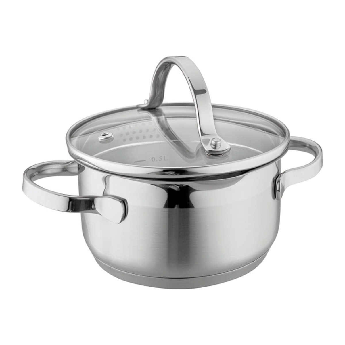 Bild 1 von Casa Royale Kochtopf mit Glasdeckel Comiso ca. Ø 14 cm