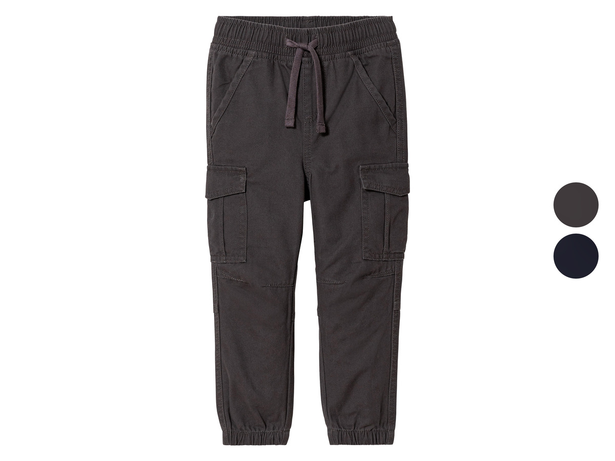 Bild 1 von lupilu® Kleinkinder Jungen Cargohose aus reiner Baumwolle
