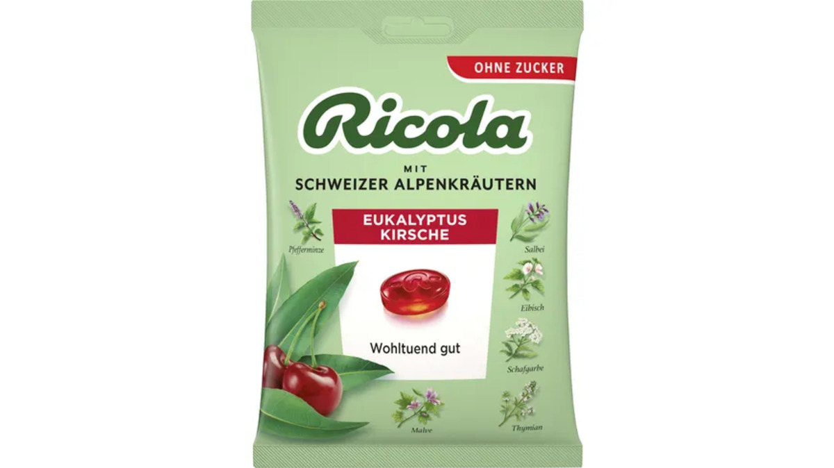 Bild 1 von Ricola Bonbons Eukalyptus Kirsche