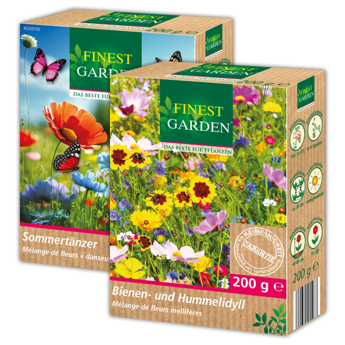 Bild 1 von Finest Garden Schmetterling & Biene Blütenmischung