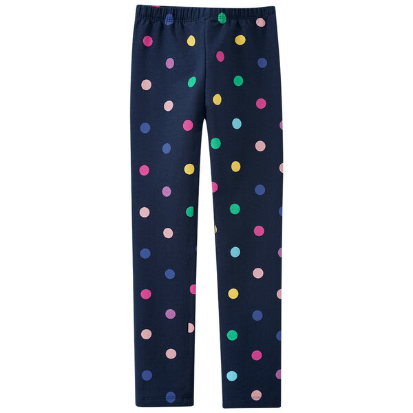 Bild 1 von Mädchen Leggings mit Punkte-Allover DUNKELBLAU