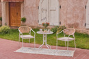 Bild 1 von Happy Home 3 tlg. Bistro Set HGE51-BEI helles Rattan mit Sitzkissen in Beige