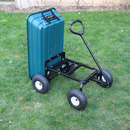 Bild 4 von GreenYard® Gartenwagen mit Kippfunktion, Volumen 65l,Tragkraft 200kg, Handwagen Bollerwagen