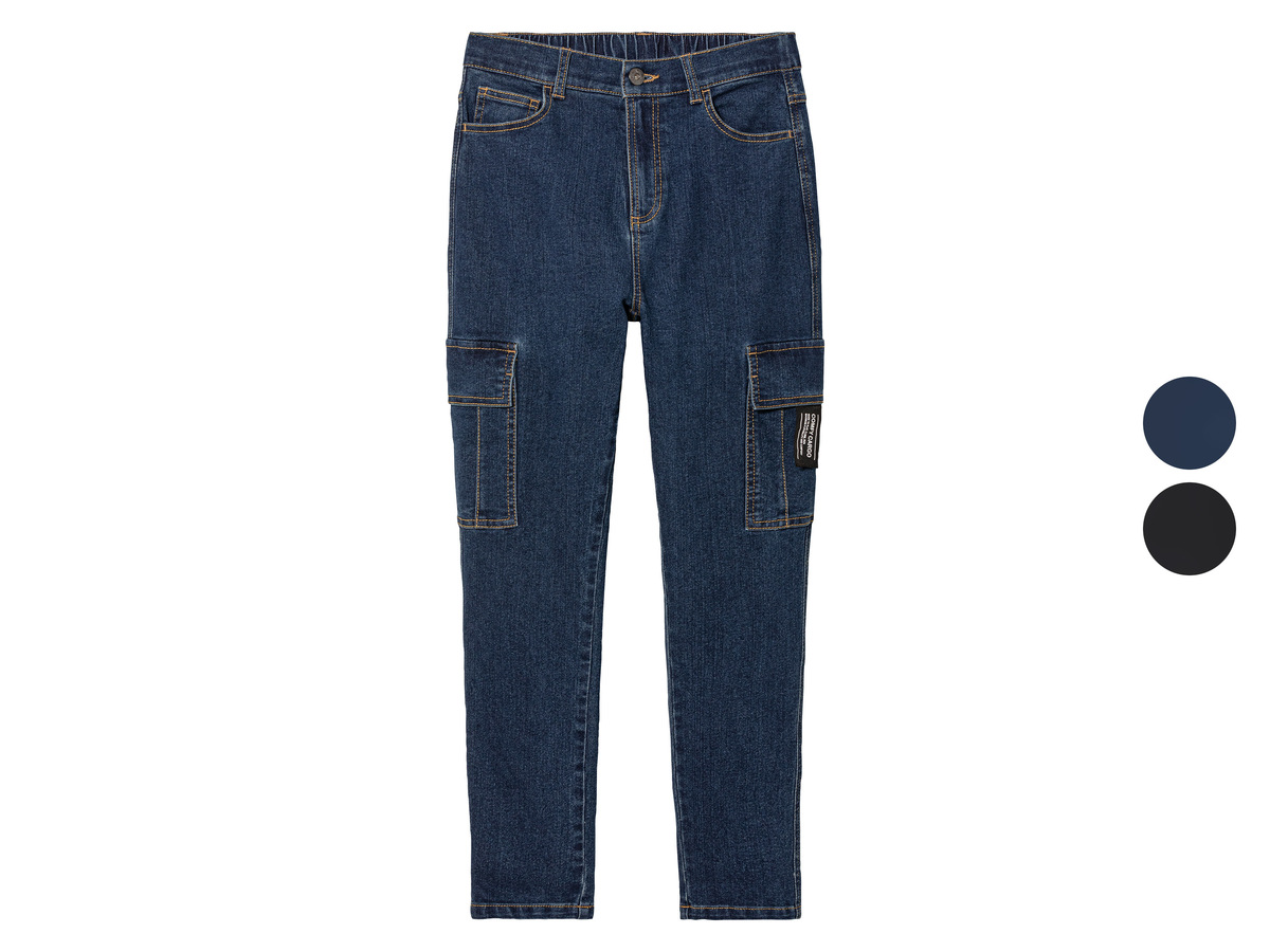 Bild 1 von pepperts!® Kinder Jungen Cargojeans, Slim Fit