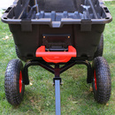 Bild 4 von GreenYard® Gartenwagen mit Kippfunktion, Volumen 65l,Tragkraft 550kg, Handwagen Bollerwagen