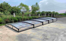 Bild 2 von HC Garten & Freizeit Poolüberdachung "Adèle" aus Aluminium, ca. 10,99 x 4,26 x 1,05 m
