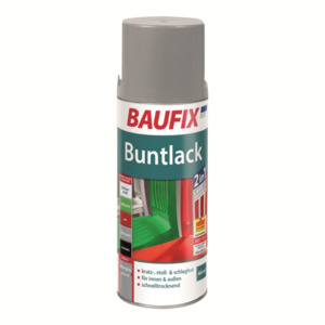 BAUFIX Buntlack 600ml silbergrau 6er-Set