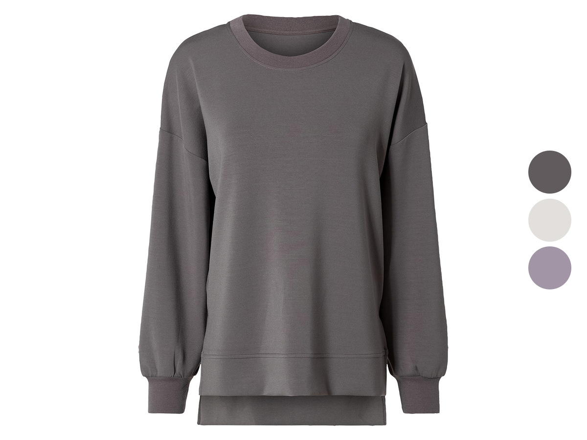 Bild 1 von esmara® Damen Sweatpullover mit überschnittenen Schultern
