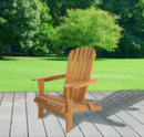 Bild 4 von HC Garten & Freizeit klappbarer Liegestuhl Lounge Adirondack Akazie 84 x 69 x 93 cm braun