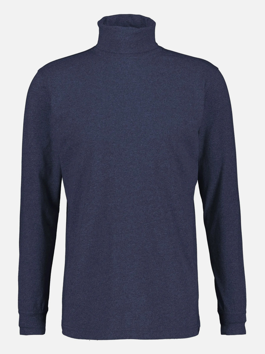 Bild 1 von Herren T-Shirt mit Rollkragen
                 
                                                        Blau