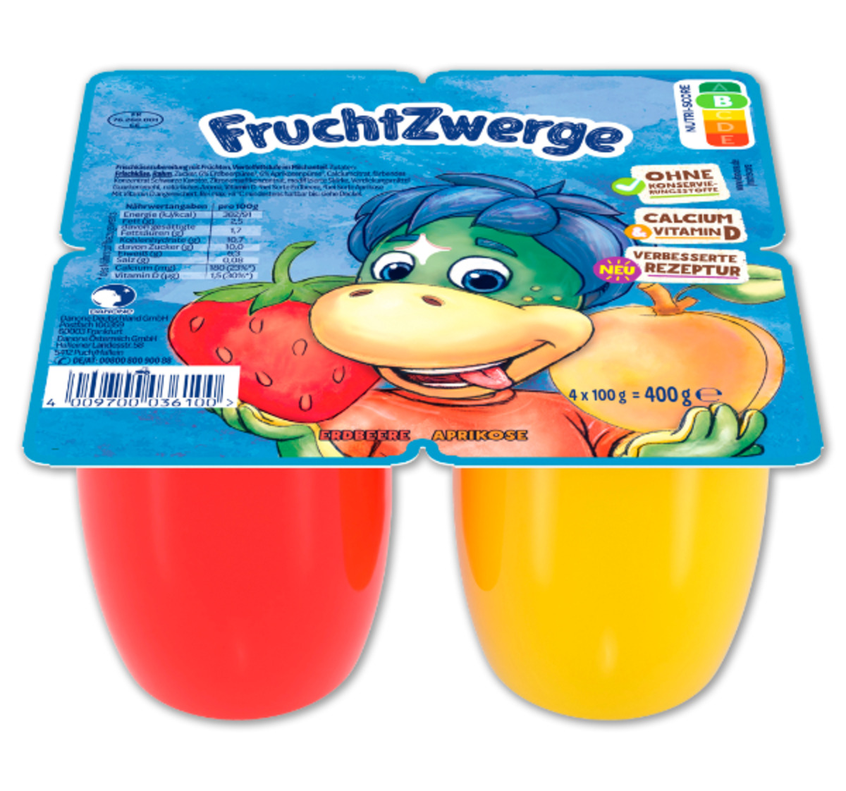 Bild 1 von DANONE Frucht Zwerge Maxi*