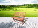 Bild 2 von HC Garten & Freizeit 2-Sitzer faltbare Gartenbank Sitzbank aus Akazieholz