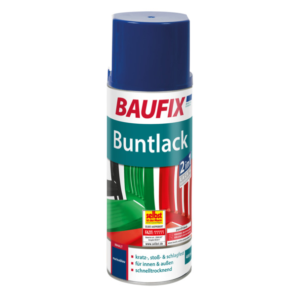 Bild 1 von BAUFIX Hammerschlaglack 400ml metallblau