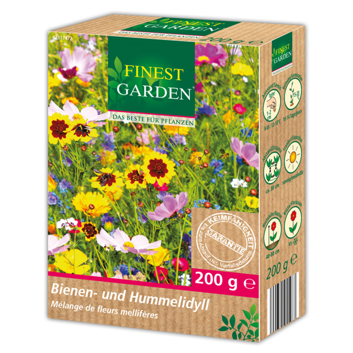 Bild 2 von Finest Garden Schmetterling & Biene Blütenmischung