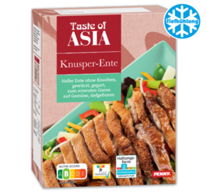 TASTE OF ASIA Knusper-Ente auf Gemüsebett*