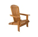 Bild 2 von HC Garten & Freizeit klappbarer Liegestuhl Lounge Adirondack Akazie 84 x 69 x 93 cm braun