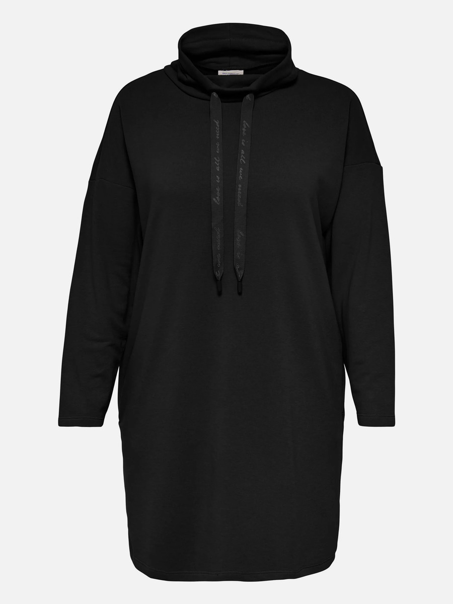 Bild 1 von Only Carmakoma CARLUCI HIGHNECK DRES Sweatkleid
                 
                                                        Schwarz