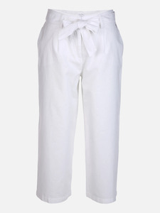 Damen Hose aus Baumwoll-Leinengemisch
                 
                                                        Weiß