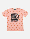 Bild 1 von Jungen Shirt mit Alloverprint
                 
                                                        Orange