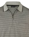 Bild 3 von Bexleys man - Tow-tone langarm Poloshirt mit Karo-Muster