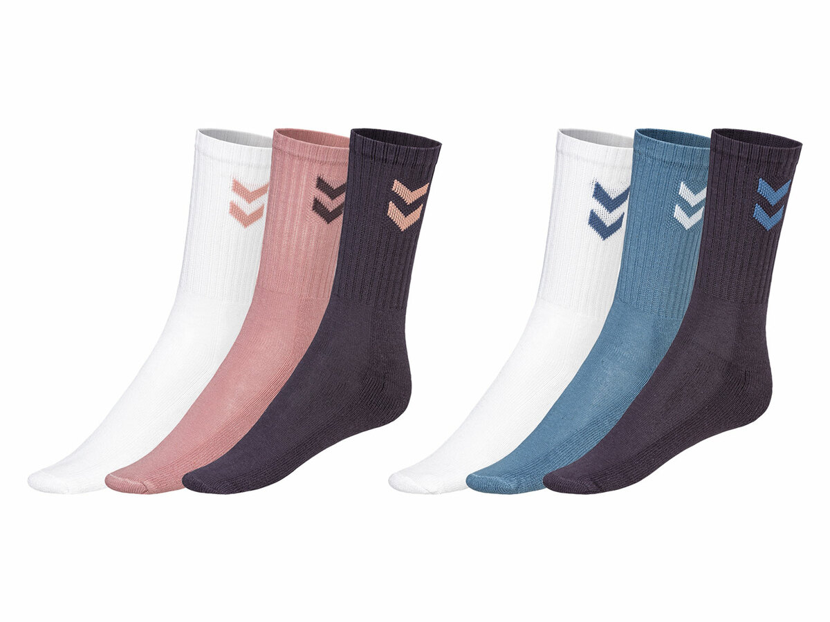 Bild 1 von Hummel Herren / Damen Socken, 3 Paar, mit Baumwolle