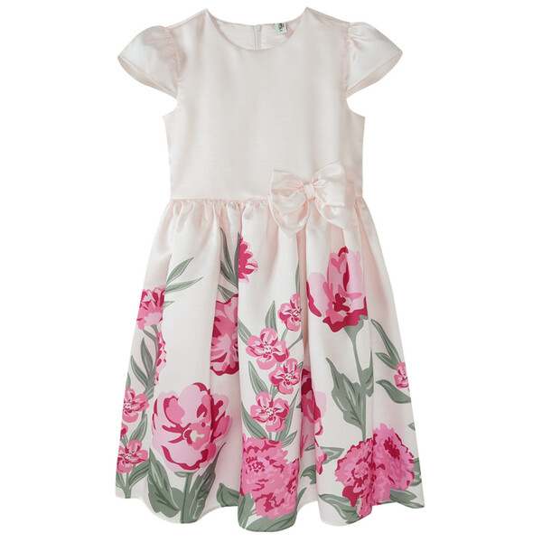 Bild 1 von Festliches Mädchen Kleid mit Blumen-Print ROSA