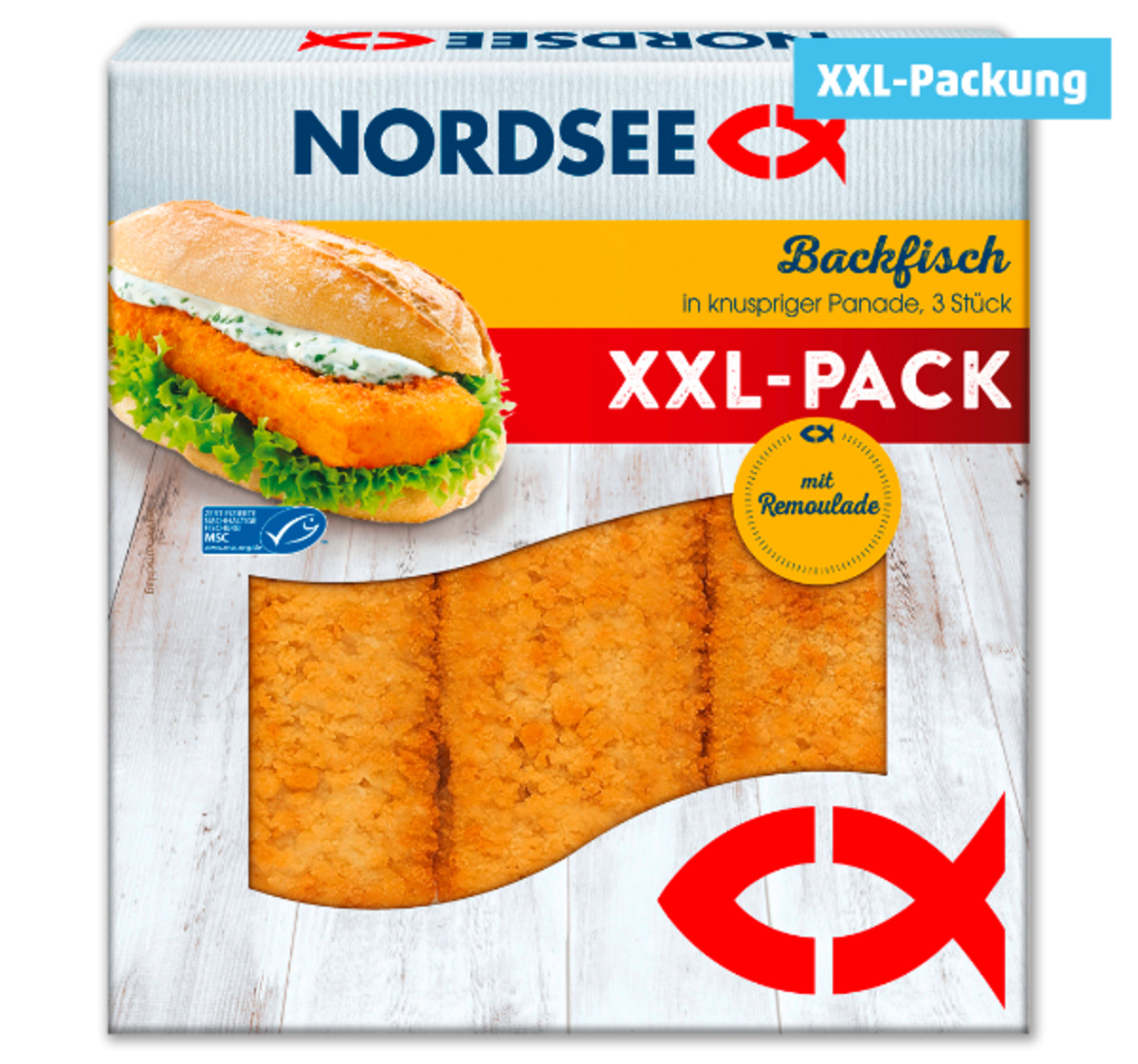Bild 1 von NORDSEE Backfisch*