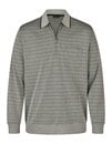 Bild 1 von Bexleys man - Tow-tone langarm Poloshirt mit Karo-Muster