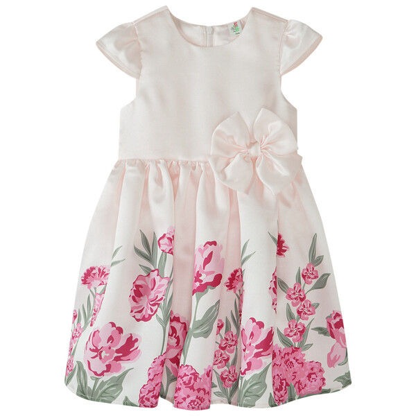 Bild 1 von Festliches Mädchen Kleid mit Blumen-Print ROSA