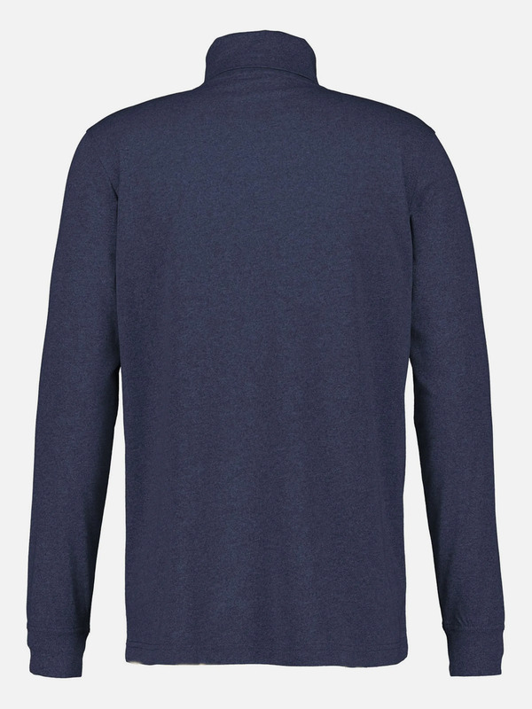 Bild 2 von Herren T-Shirt mit Rollkragen
                 
                                                        Blau