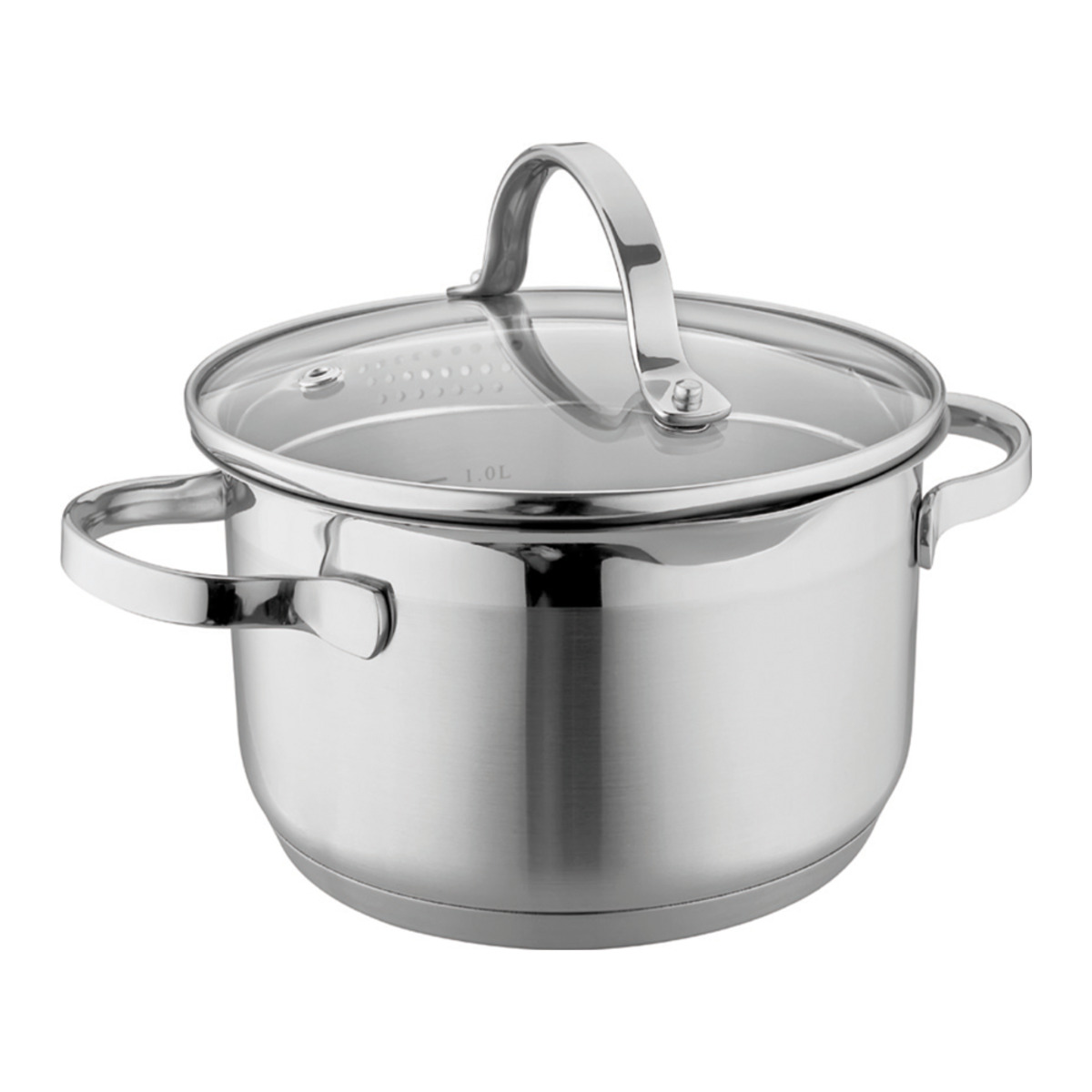 Bild 1 von Casa Royale Kochtopf mit Glasdeckel Comiso ca. Ø 16 cm