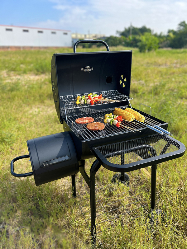 Bild 2 von Grillgourmet Holzkohlefassgrill - ca. 90 x 70 x 126 cm