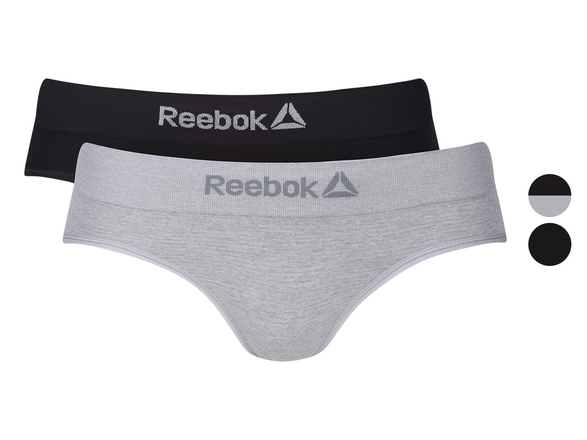 Bild 1 von Reebok Damen Slips, 2 Stück, weich, dehnbar und atmungsaktiv