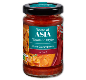 TASTE OF ASIA Currypaste*