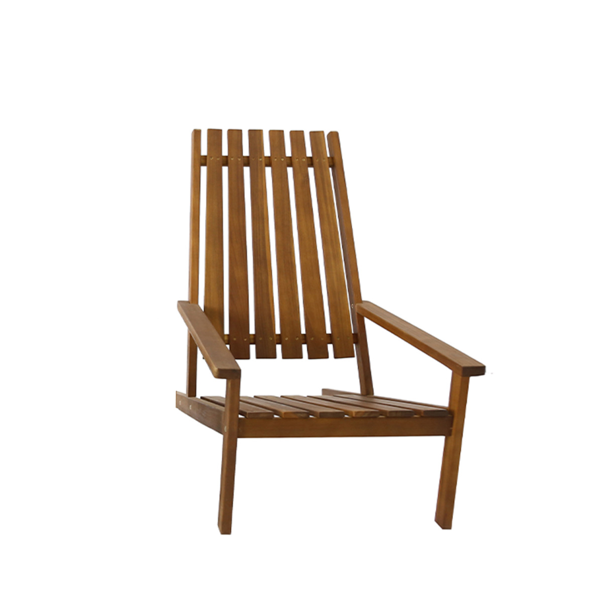 Bild 4 von HC Garten & Freizeit Adirondack Liegestuhl aus Akazie inkl. Kissenauflage