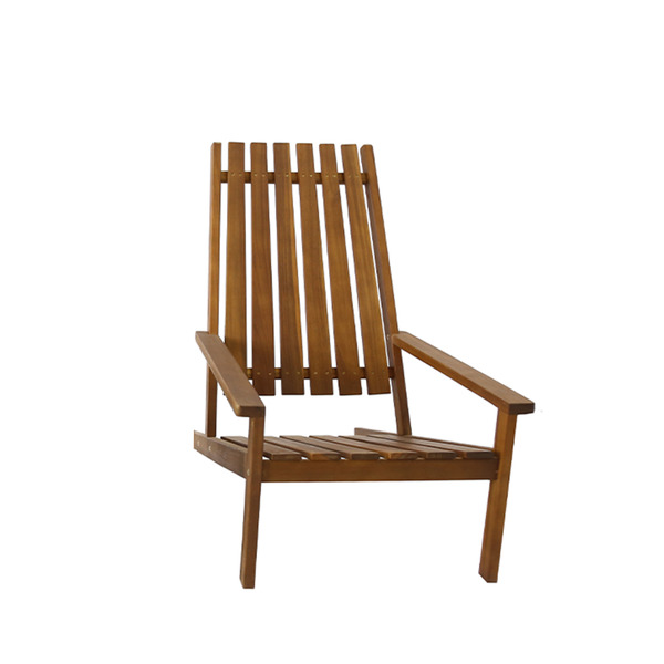 Bild 4 von HC Garten & Freizeit Adirondack Liegestuhl aus Akazie inkl. Kissenauflage