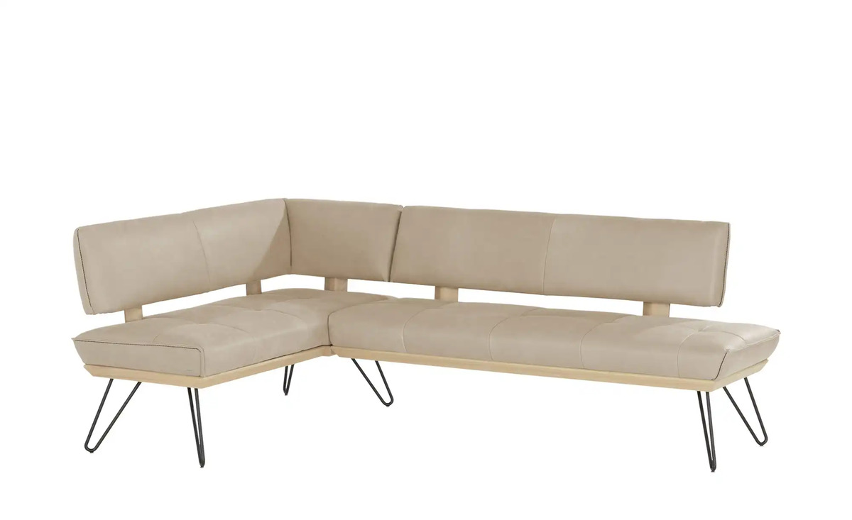 Bild 1 von KOINOR Eckbank  Leder Dining System 4 beige Maße (cm): H: 88 Bänke