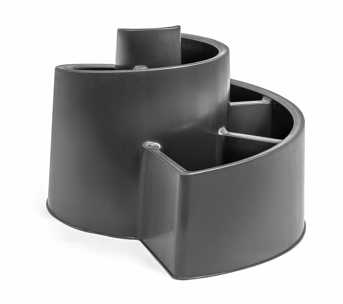 Bild 1 von Kubus Pflanztopf Schnecke 52x43x34cm Anthrazit