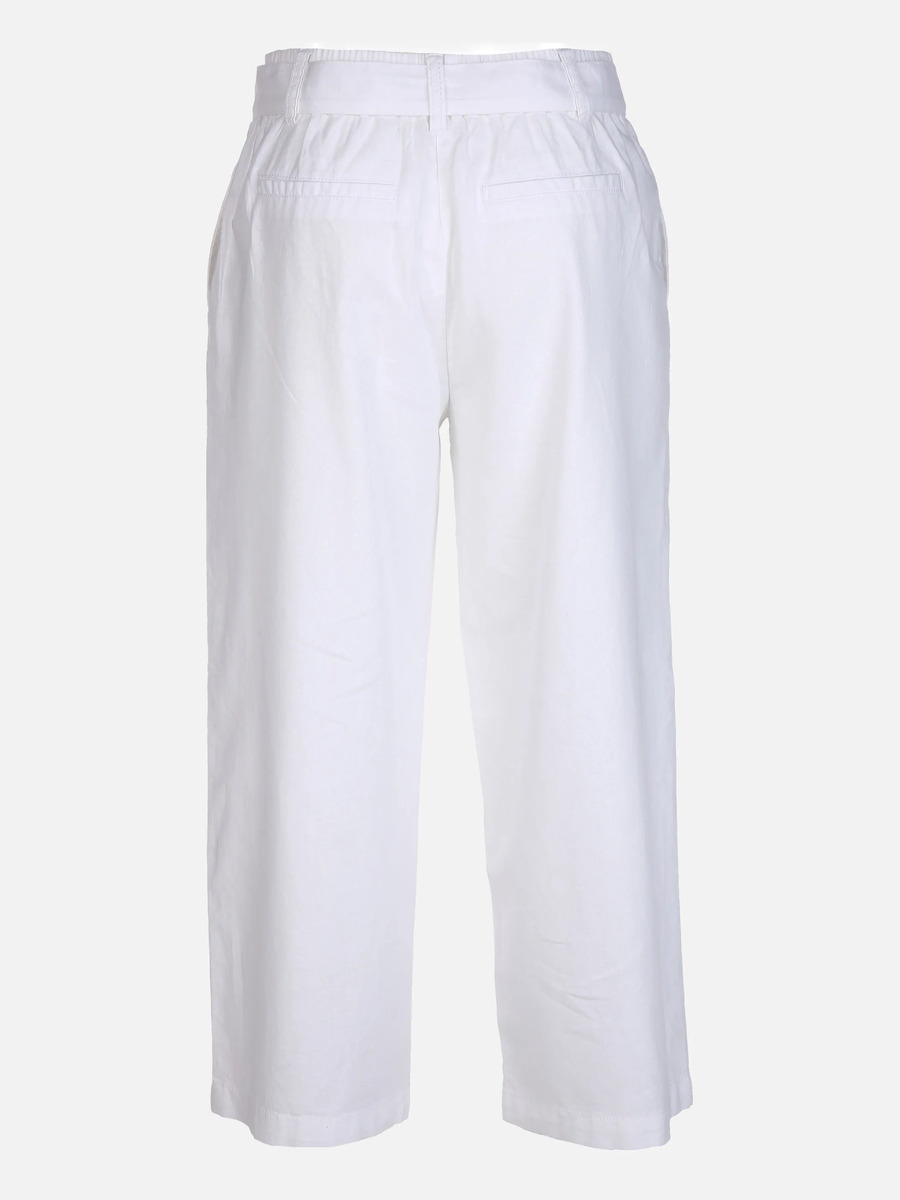 Bild 2 von Damen Hose aus Baumwoll-Leinengemisch
                 
                                                        Weiß