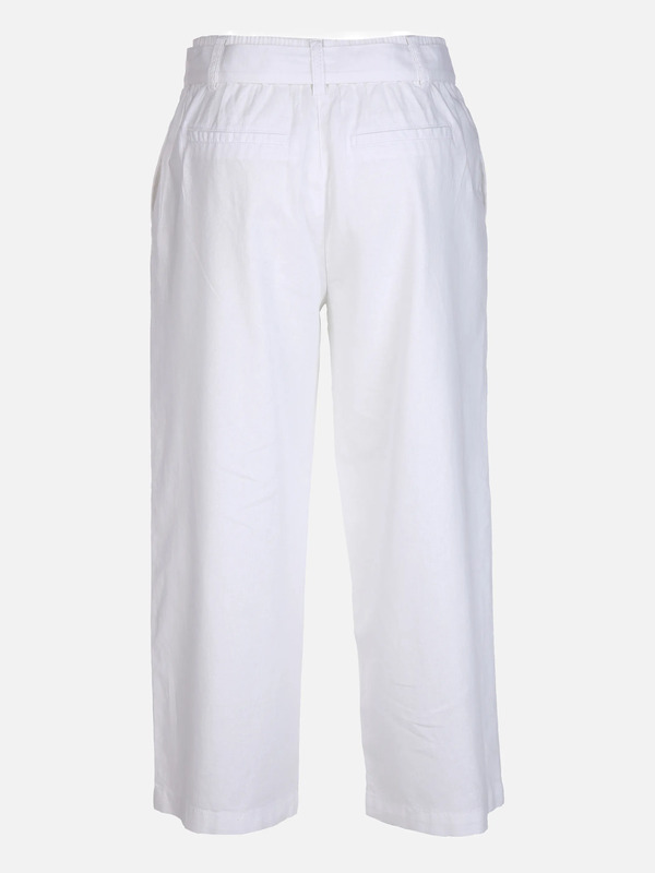 Bild 2 von Damen Hose aus Baumwoll-Leinengemisch
                 
                                                        Weiß
