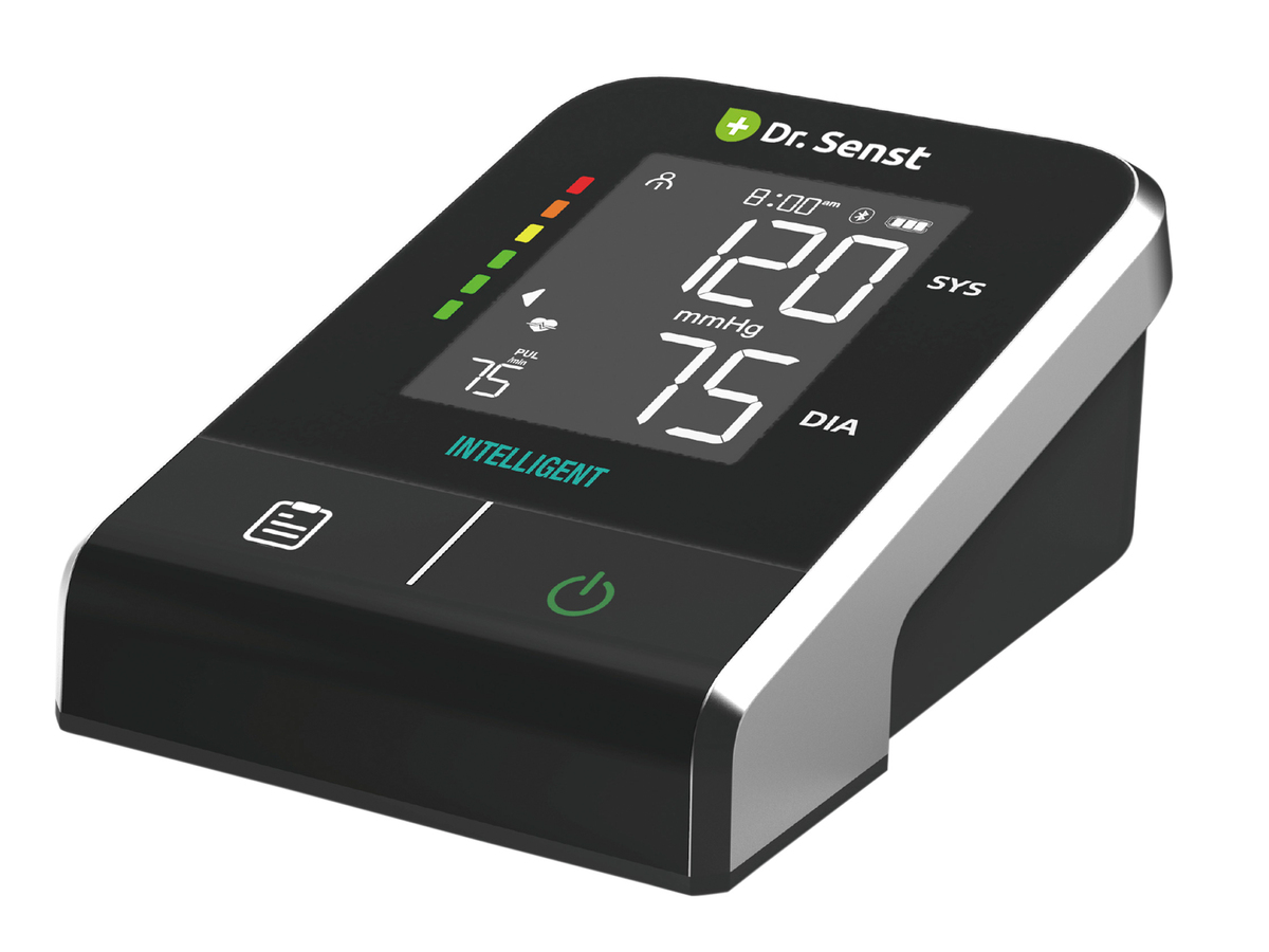 Bild 1 von Dr. Senst Oberarm Blutdruckmessgerät »DBP 6196«, schwarz