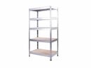 Bild 1 von AR SHELVING Rivet Steckregal mit 5 Böden, 180x90x45, Verzinkt