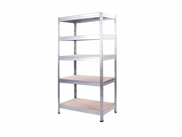 Bild 1 von AR SHELVING Rivet Steckregal mit 5 Böden, 180x90x45, Verzinkt