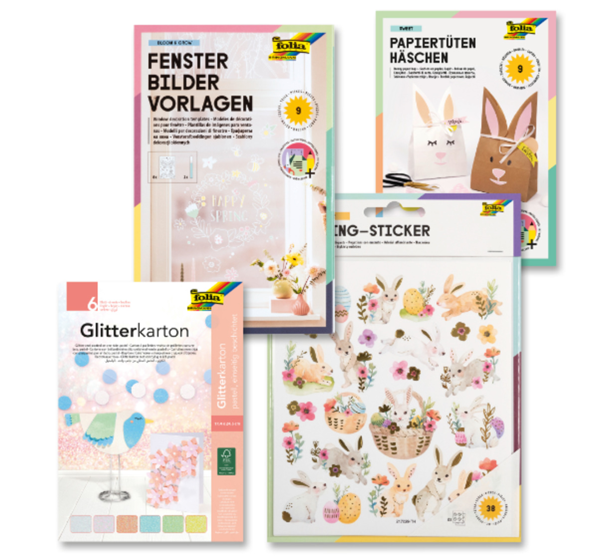 Bild 1 von FOLIA Frühlings-Bastel-Set*