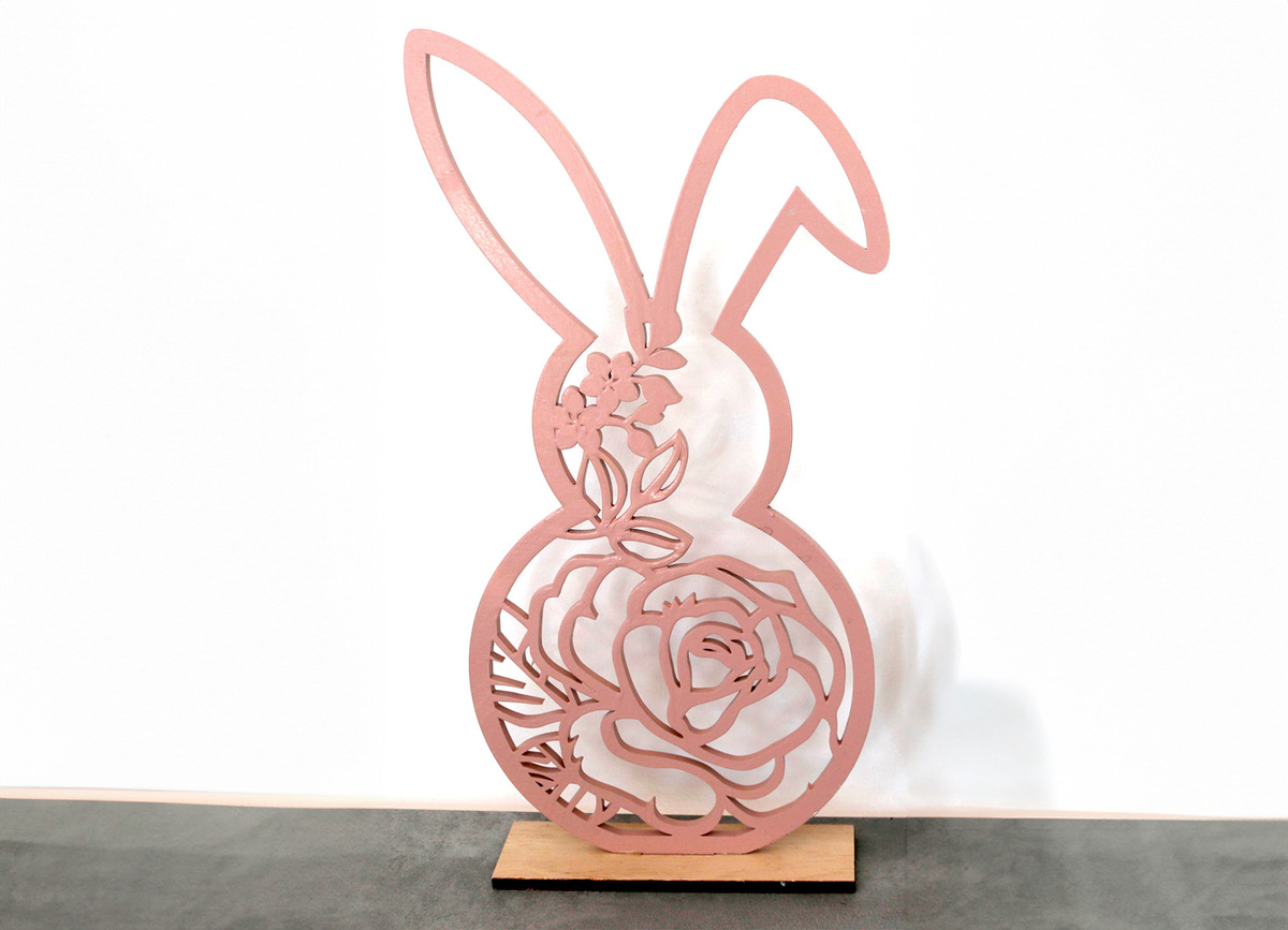 Bild 1 von Holz-Osterhase ca. 14 x 4 x 30 cm