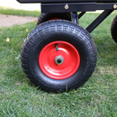 Bild 3 von GreenYard® Gartenwagen mit Kippfunktion, Volumen 65l,Tragkraft 550kg, Handwagen Bollerwagen