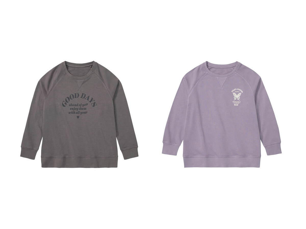 Bild 1 von pepperts!® Kinder Mädchen Sweatpullover, hoher Bio-Baumwollanteil