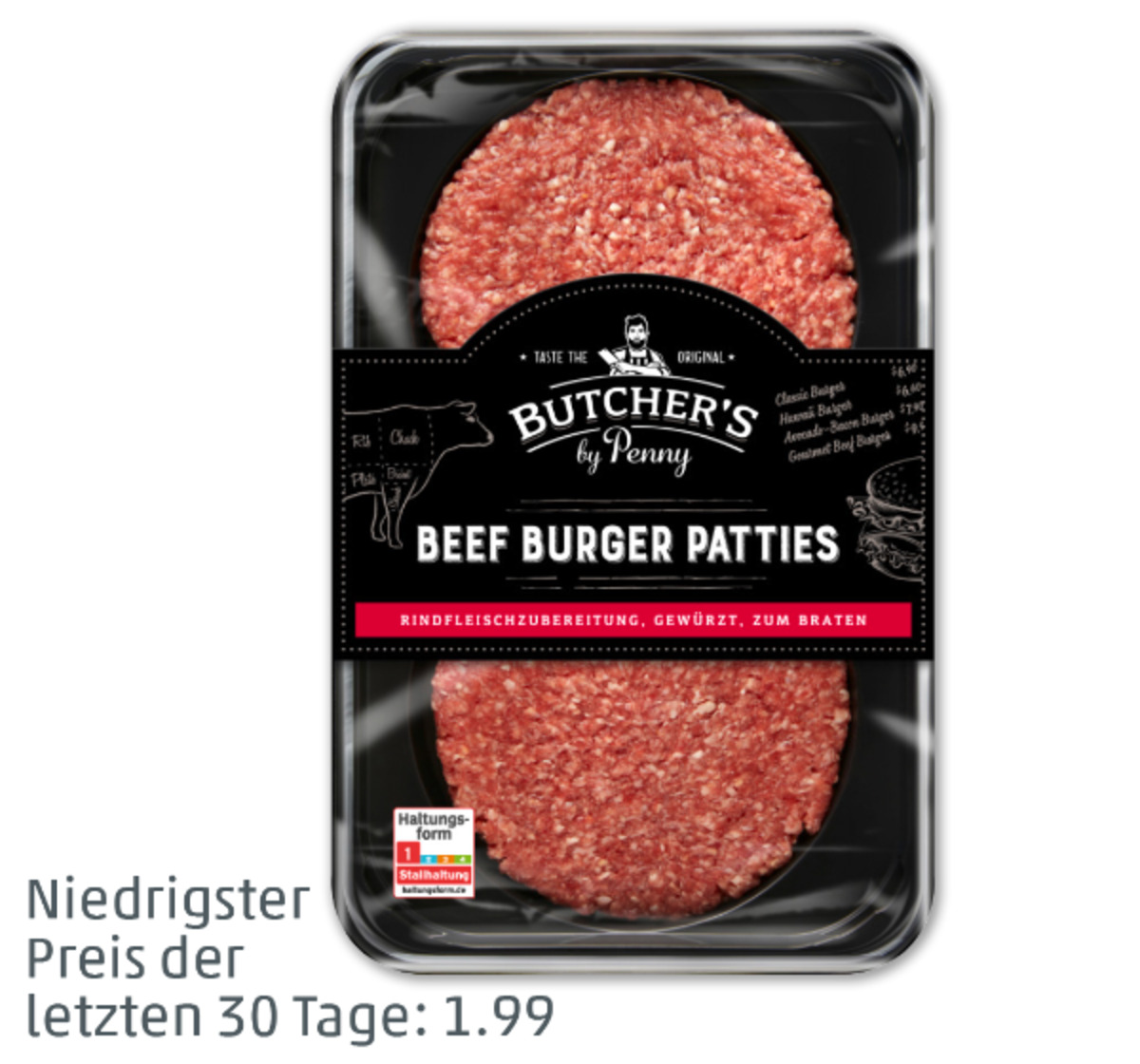 Bild 1 von BUTCHER’S Beef Burger Patties