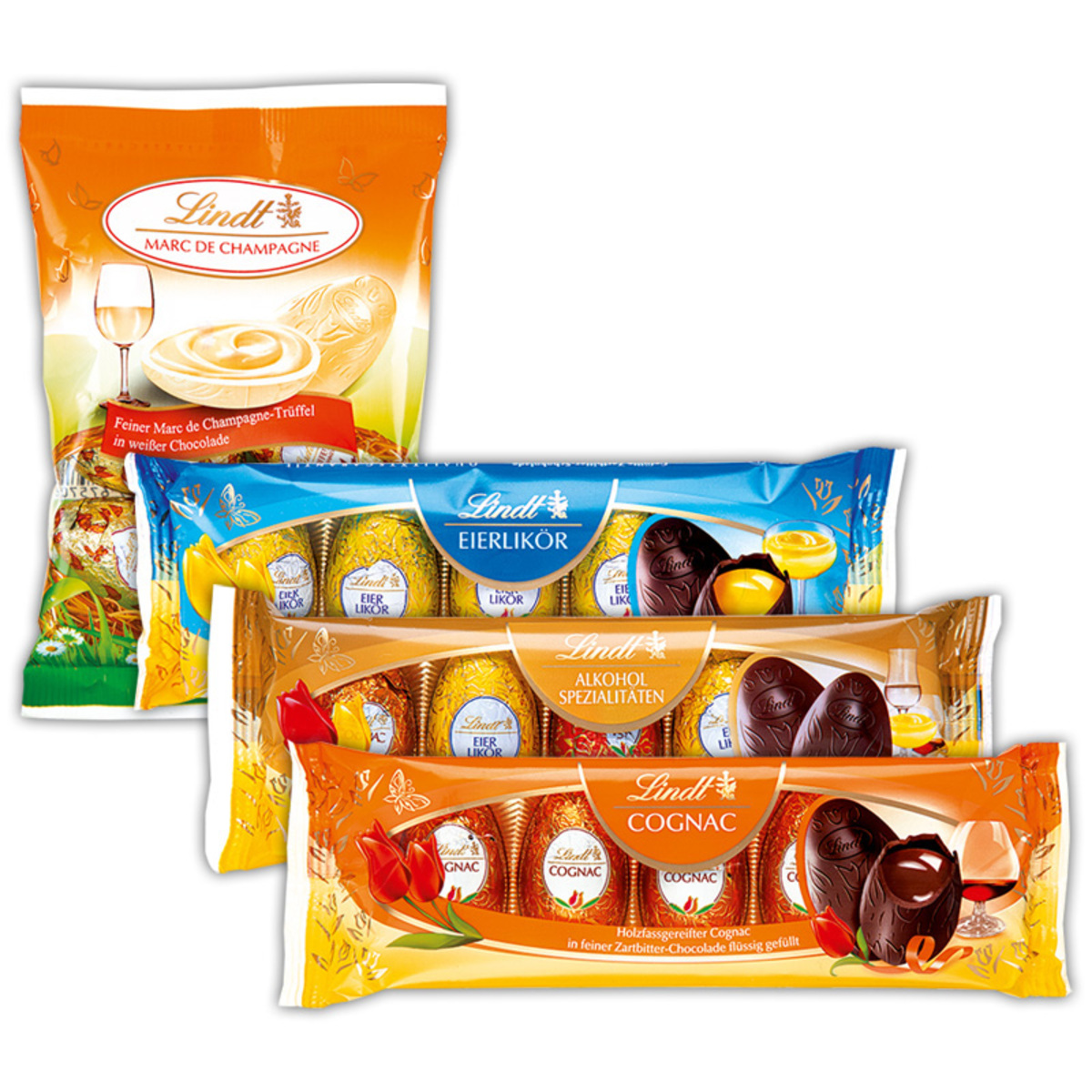 Bild 1 von Lindt Alkoholeier / Ostergeschenk